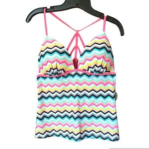 Kohl's Authentic American Heritage Swimwear top Size L